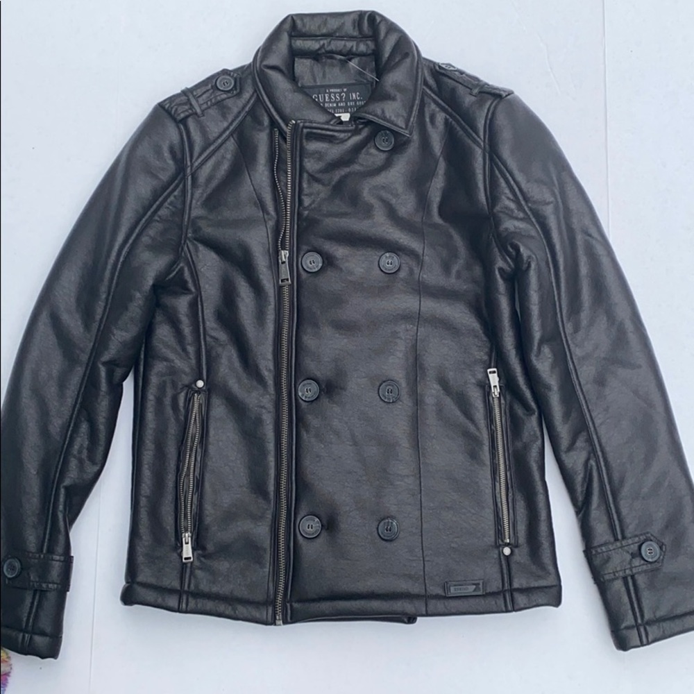 NEW GUESS Men's Black Men's Jacket SZ M